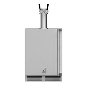 Hestan 24 Beer Dispenser Double Tap